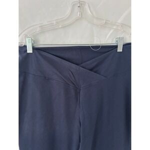 SO The Favorite Flare Navy Blue Pants XL Cotton Blend